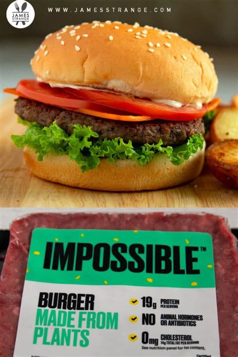 Impossible burger at home (Vegan) 🍔 - James Strange