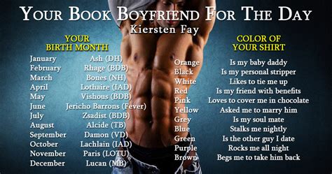 Discover your next book boyfriend | Kiersten fay