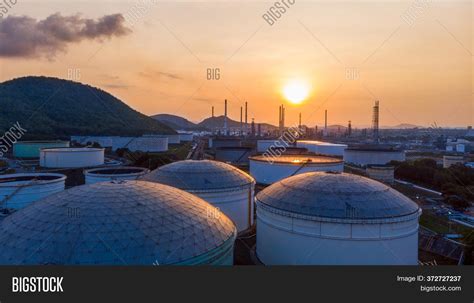 Aerial View Oil Depot Image & Photo (Free Trial) | Bigstock