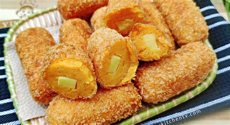 Kamote Cheese Rolls - Yummy Kitchen