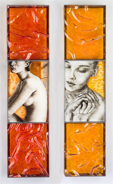 michael_janis.wall_installation.cast_glass | Glass art installation ...