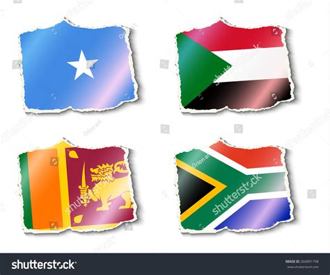 Flags World Vector Illustration Stock Vector (Royalty Free) 260891798 ...