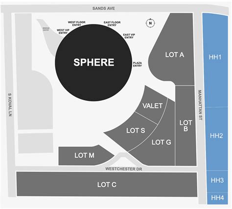 Sphere Las Vegas Parking