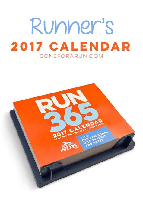 Inspirational Runner’s 2024 Daily Desk Calendar | Daily desk calendar ...