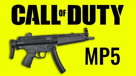 MP5 - Call of Duty EVOLUTION [Animations & Sounds] - YouTube