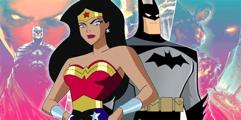 How Wonder Woman and Batman's Romance Was Inspired by DC Cartoons