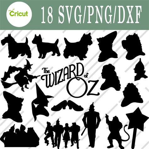 The wizard of Oz svg, The wizard of Oz bundle svg, Png, Dxf | Inspire ...