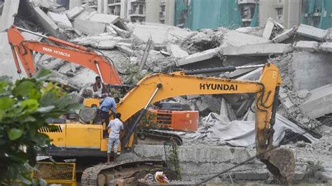 Noida | Demolition of twin towers: Removal of debris to take 90 days, says firm - Telegraph India