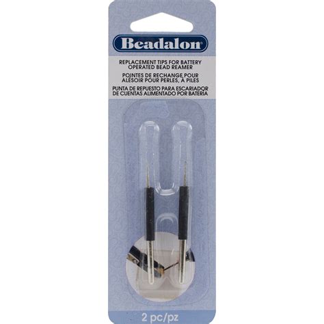 Beadalon Battery Operated Bead Reamer Replacement Tips 2/Pkg-2" | Michaels