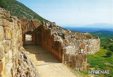 Postcards on My Wall: Archaeological Sites of Mycenae and Tiryns, Greece (UNESCO)