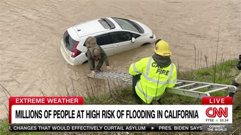 Over 40 million of people under flood alerts in California | CNN