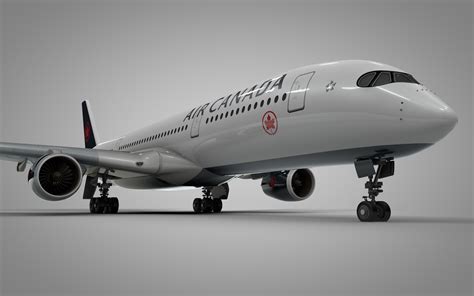 에어 버스 A350-900 AIR CANADA L1098 3D 모델 - TurboSquid 1647862