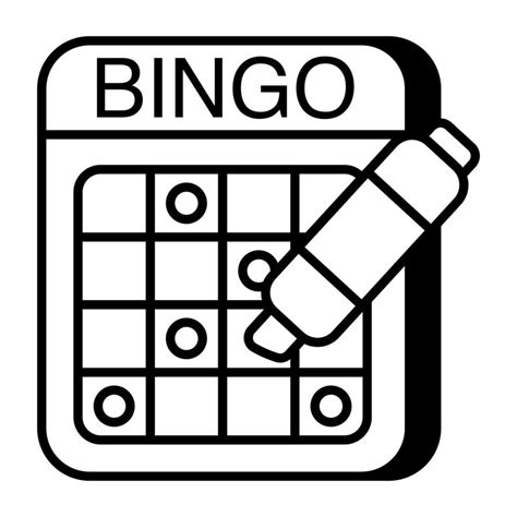 Perfect design icon of bingo game 24035325 Vector Art at Vecteezy