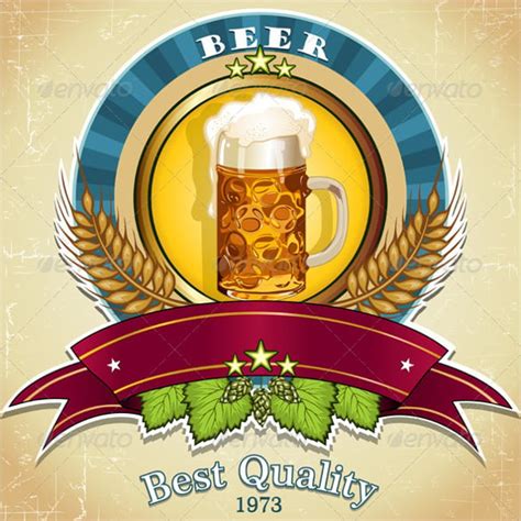 Beer Can Label Template Illustrator