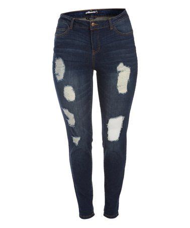 Another great find on #zulily! Blue Grass Distressed Skinny Jeans ...