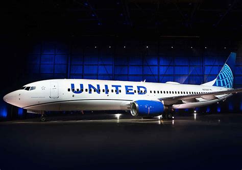 United Airlines unviels new livery