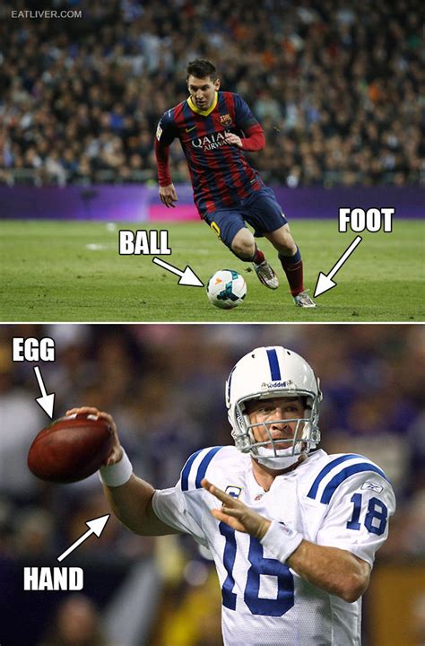 Soccer Vs Football Meme