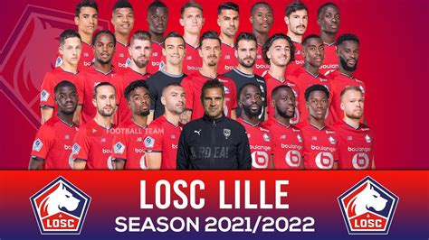 LOSC LILLE SQUAD 2021/2022 FT. BEN ARFA, JONATHAN DAVID, BURAK YILMAZ | LIGUE 1 - YouTube