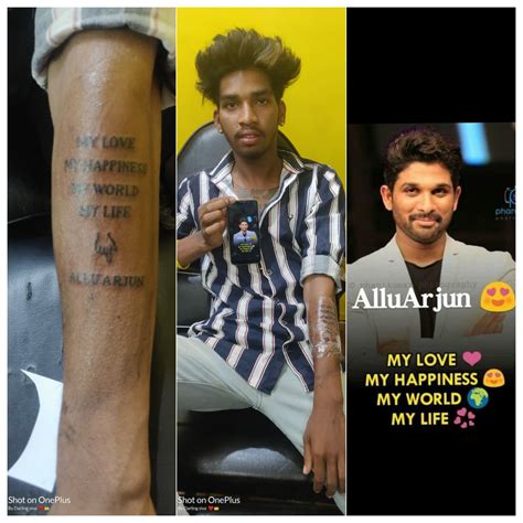 Aggregate 84+ allu arjun tattoo images hd - in.coedo.com.vn