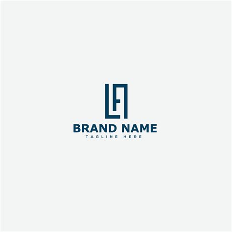 LA Logo Design Template Vector Graphic Branding Element 11114772 Vector ...