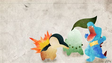 Johto Starters - Pokemon by doubleu42 on DeviantArt