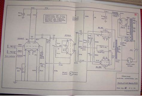 Free Audio Service Manuals - Free download vox ac15 1958 schematic