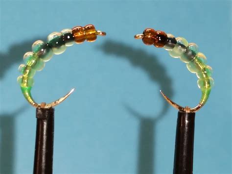 Glass bead uncased caddis | Fly tying patterns, Fly fishing flies pattern, Fly tying