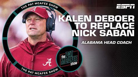 🚨 Kalen DeBoer to replace Nick Saban as head coach at Alabama 🚨 | The ...