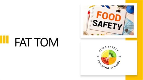 FAT TOM and Food Safety - YouTube