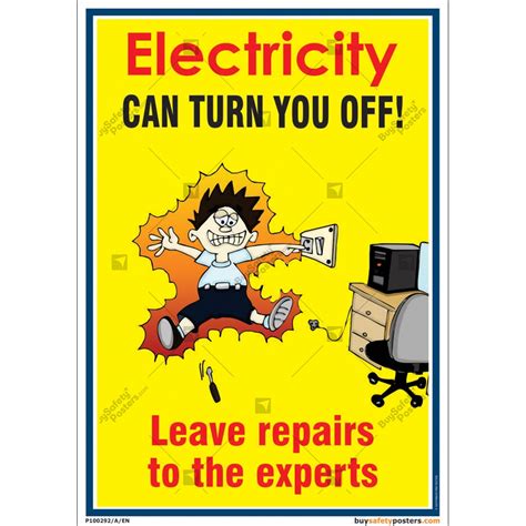 Electrical Safety Poster | canoeracing.org.uk