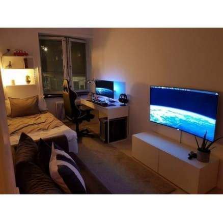 Cozy Games Room Ideas 24 Ideas | Room setup, Bedroom setup, Game room design