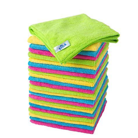 Microfiber Cleaning Cloth Rags Set 24 12.6" Home Car Furniture Gift Household | eBay