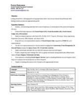Resume Samples: Techno Functional Consultant Resume