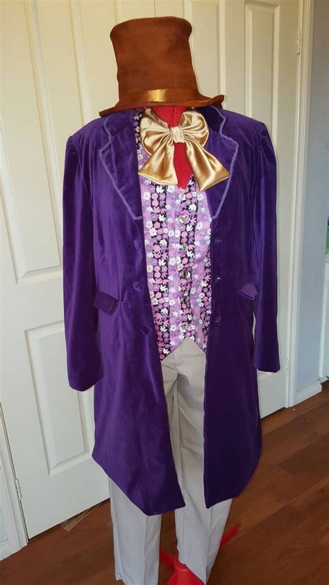 Men's Willy Wonka costume - The Design the Stitch and the Wardrobe