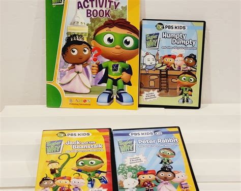 PBS Kids Super Why DVD and Coloring Book Set - Etsy