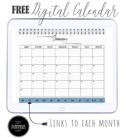 Free Blank Calendar Templates | Word, Excel, PDF for any month