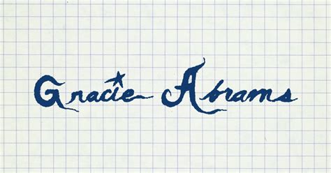 New merch available on Gracie's Official Store! : r/gracieabrams