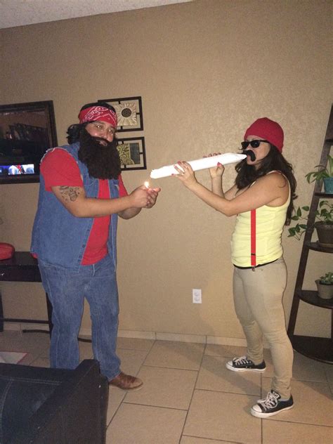 Cheech and Chong | Halloween costumes diy couples, Couple halloween ...