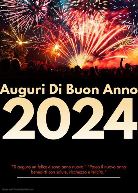 50+ Auguri Buon Anno 2024, Immagini Capodanno