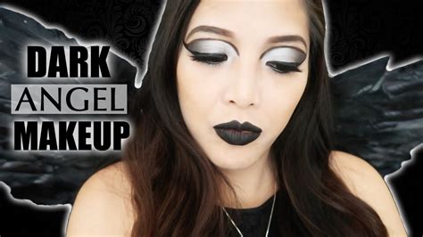 ANGEL MAKEUP TUTORIAL 😇 | Dark Halloween Makeup | BEAUTY - YouTube