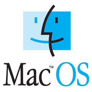 Mac OS logo vector in (EPS, AI, CDR) free download