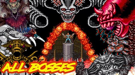 Evolution of Contra 1 - 4 : All Bosses No Damage | Halloween wreath, Nintendo, Evolution