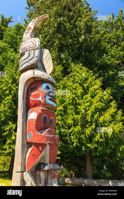 Tillicum Village on Blake Island (birthplace of Chief Seattle), Seattle, Washington State, USA ...