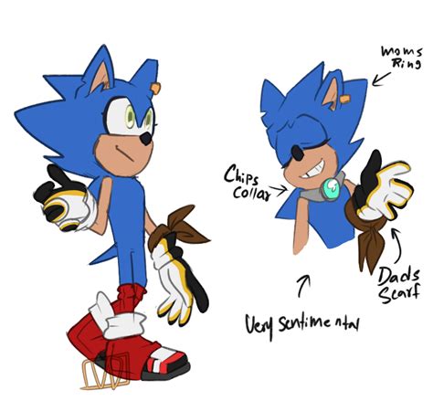 Sonic redesign by Noeggets on DeviantArt