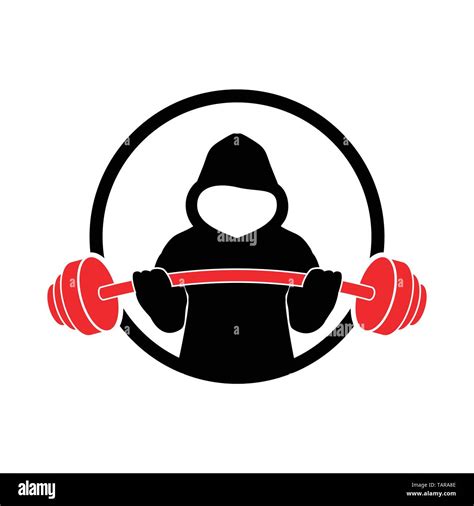 Hoodie Fitness Strength Gym Vector Illustration Symbol Graphic Logo ...