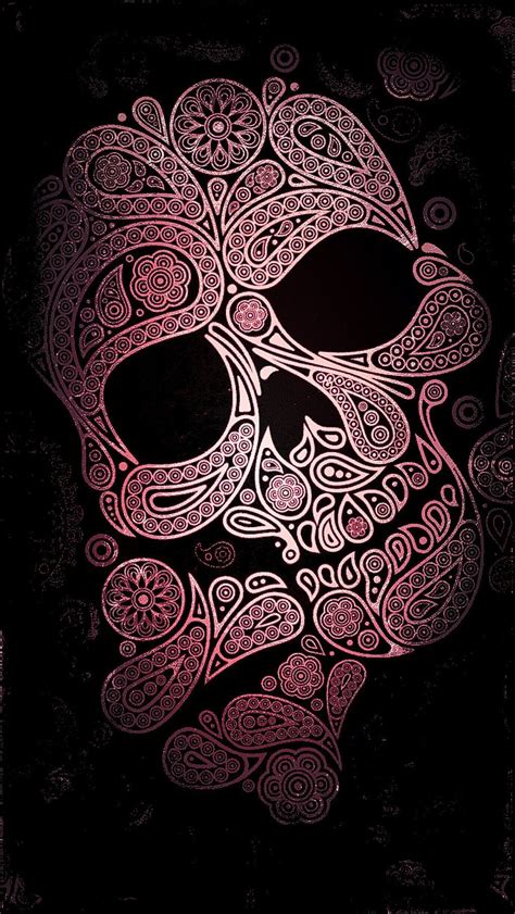 Pink Sugar Skull Wallpapers - Top Free Pink Sugar Skull Backgrounds - WallpaperAccess
