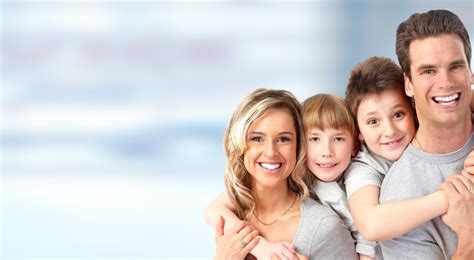 Happy family with kids - Smile White Dental