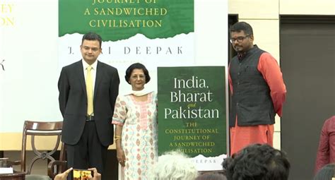 SC advocate J Sai Deepak launches his second book 'India, Bharat and Pakistan'