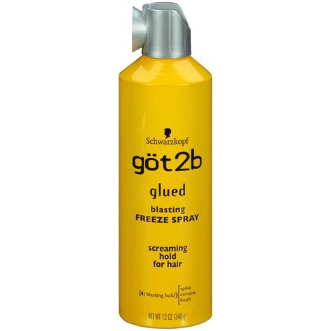 Got2b Glued Blasting Freeze Hairspray, 12 oz - Walmart.com