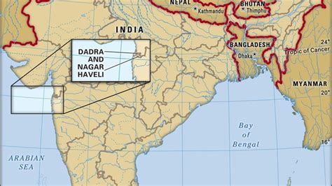 Dadra and Nagar Haveli | History, Map, Capital, & Population | Britannica